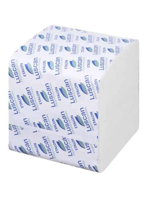 Бумага туалетная д/дисп Luscan Professional 2сл белая цел 250л 15пач/уп