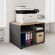 Тумба для оргтехники К-Loft 241T004 дуб натур./графит