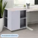 Тумба Easy St . под копир 909681 (904239) св.дуб/сер. (440)