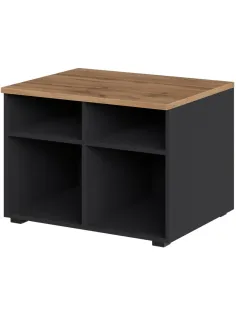 Тумба для оргтехники К-Loft 241T004 дуб натур./графит