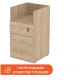 Тумба приставная Easy One LT 22/16 400 дуб сонома 3 ящ