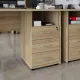Тумба приставная Мебель Easy One 913922 дуб сонома (091)