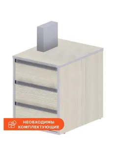 Тумба ED_Vita прист.V-3.1, центр.замок сосна карелия