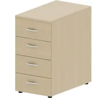 Тумба IN Рондо стационарная 05T082 406x600x755 мм, 1 уп.,4 ящика, береза