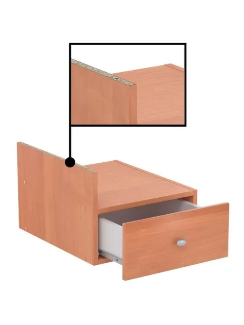Тумба подвесная Easy LT Оптима 400x481x300 1 ящ. Ольха