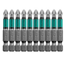 Бита KRAFTOOL Optimum Line PH2, 50 мм, тип E, 10 шт/уп (26122-2-50-10)