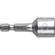 Бита с торцевой головкой ЗУБР магнит. 1/4'',Cr-V, 10х45мм,2шт.(26392-10-02)