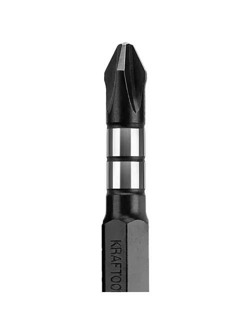 Бита KRAFTOOL Impact Pro PH2, 50мм, тип Е, 10шт/уп (26191-2-50-S10)