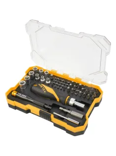 Набор бит 1/4, PH, PZ, Hex, Torx, Slotted, 56 предметов TOLSEN, TT20187