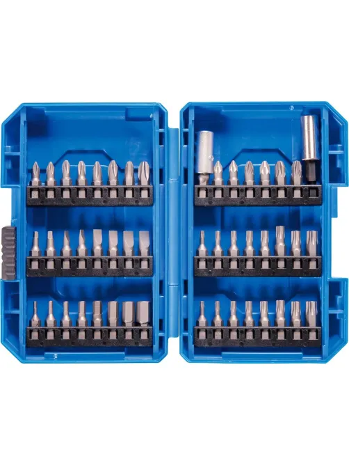 Набор бит 1/4, PH, PZ,Hex,Torx,Slotted,Square,49 предм.KING TONY, 1049CQ