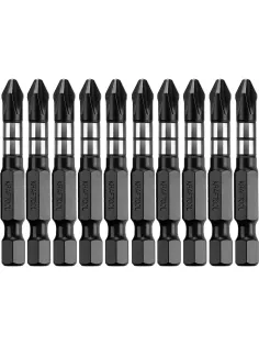 Бита KRAFTOOL Impact Pro PH2, 50мм, тип Е, 10шт/уп (26191-2-50-S10)