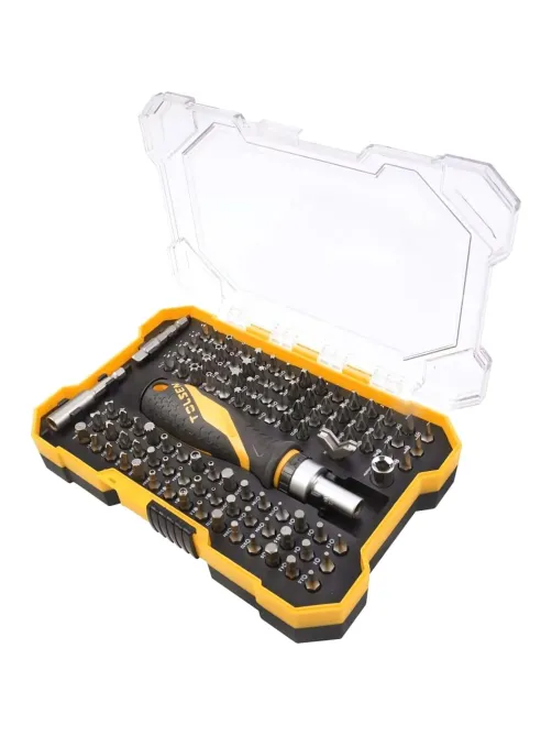 Набор бит 1/4, PH, PZ, Hex, Torx, Slotted, 105 предметов TOLSEN TT20188