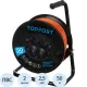 Удлинитель Topfort ПВС 2х2,5кв.мм, 50м на пласт.катушке, 4 роз. б/з, IP44