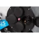 Удлинитель Topfort КГ 3x2.5 кв.мм. 25м 16А 4 гнезда с/з., с/загл. IP44
