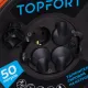 Удлинитель Topfort ПВС 2х2,5кв.мм, 50м на пласт.катушке, 4 роз. б/з, IP44