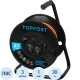 Удлинитель Topfort ПВС 3х1кв.мм, 30м на пласт.катушке, 4 роз. с/з, IP44