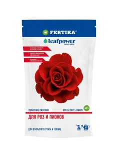 Удобрение Leaf Power ДЛЯ РОЗ И ПИОНОВ 0,5кг, Ф03917