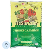 Грунт Живая Земля (универсал) 25 л для овощных, ягодных, цветов