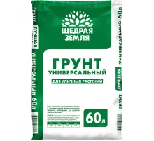 Грунт универсальный Щедрая земля НЦС 60л Тп0101ЩЕД1