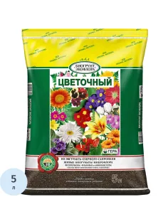 Грунт Био Цветочный  5л, 01005