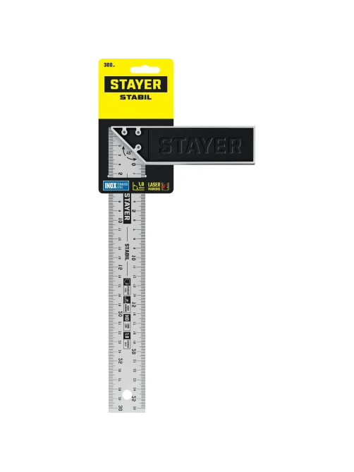 Угольник столярный, STAYER  300 мм, Professional (3431-30)