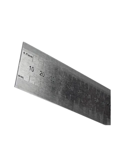 Линейка  измерительная 1000х35 мм металлическая Micron 34313
