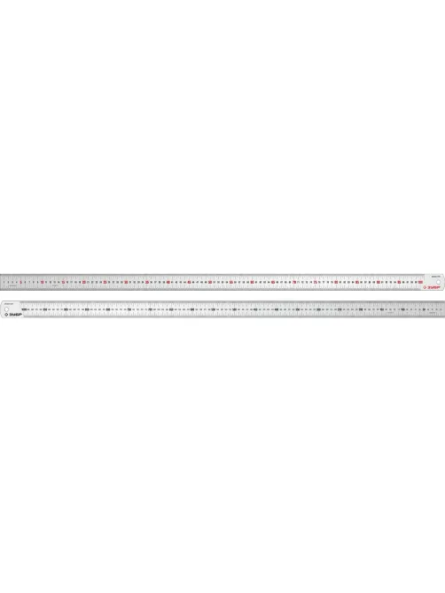 Линейка усиленная нержавеющая ЗУБР  Про-100, длина 1.0 м (34280-100)