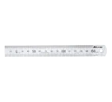 Линейка  измерительная 150х19 мм металлическая Micron 42158
