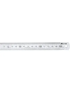Линейка  измерительная 150х19 мм металлическая Micron 42158
