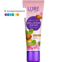 Крем для рук LURE BIO Питательный с маслом ши и D пантенолом 40мл