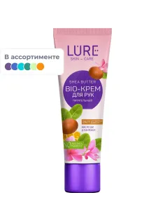 Крем для рук LURE BIO Питательный с маслом ши и D пантенолом 40мл