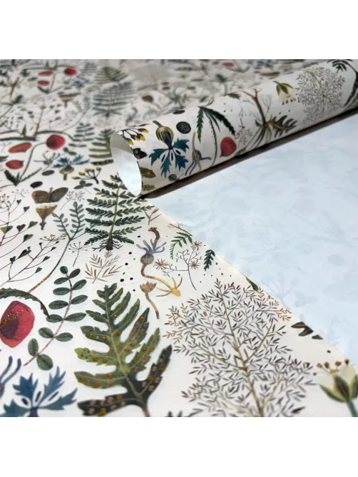 Бумага упаковочная FLORA.ЛУГОВЫЕ ТРАВЫ, 50 х 70 см (4 листа) 2-794/01