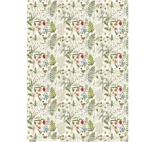 Бумага упаковочная FLORA.ЛУГОВЫЕ ТРАВЫ, 50 х 70 см (4 листа) 2-794/01