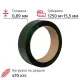 Лента ПЭТ зеленая 15,5x0,89 (1250 м)