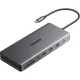 Адаптер UGREEN CM681 (15978) Revodok Pro 13-in-1 4K/60Hz/2xHDMI/DP/PD