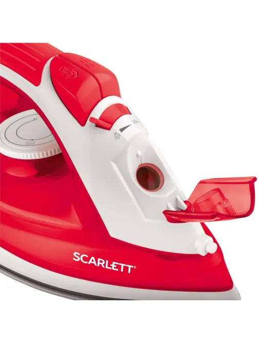 Утюг SCARLETT SC-SI30P15, 2000Вт, красный