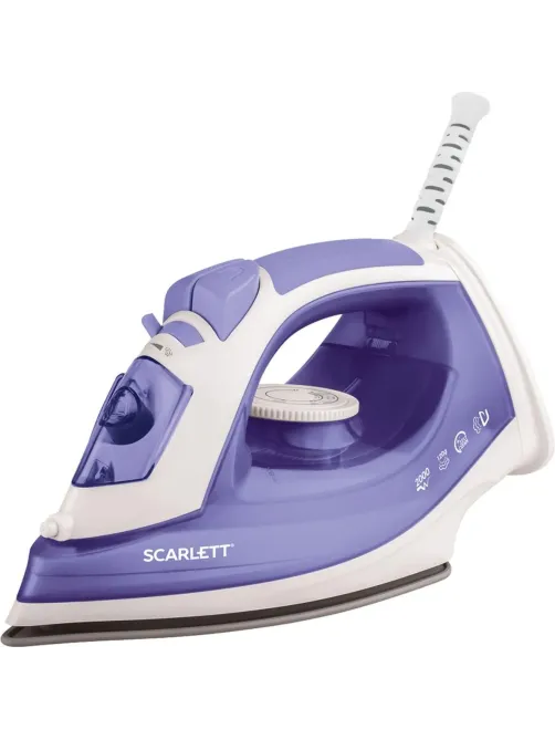 Утюг SCARLETT SC-SI30K44, керамика, 2000Вт, лиловый