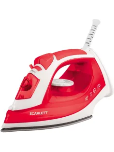 Утюг SCARLETT SC-SI30P15, 2000Вт, красный