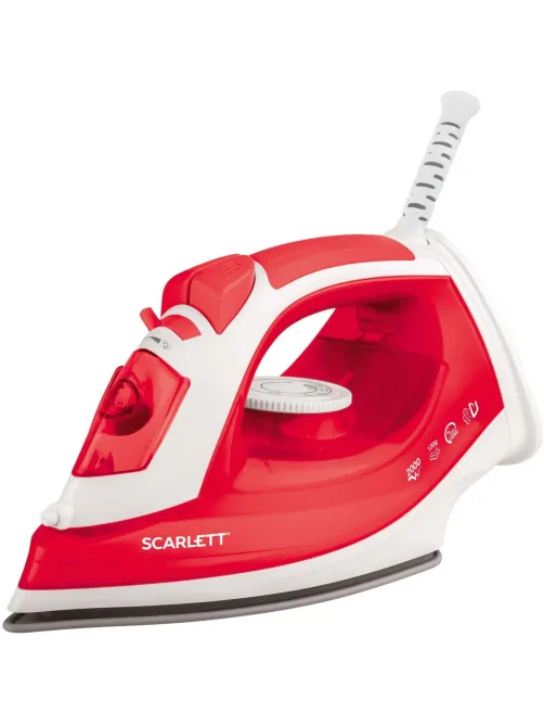 Утюг SCARLETT SC-SI30P15, 2000Вт, красный