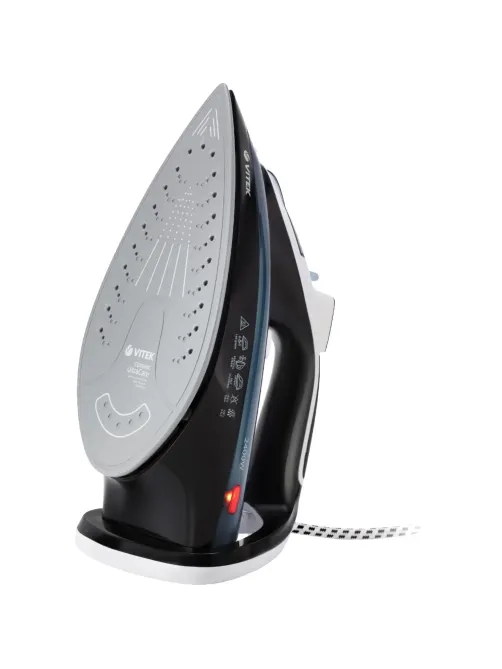 Утюг Vitek VT-8304 2400Вт черный/белый/синий