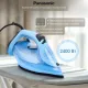 Утюг Panasonic NI-M343VTW,паровой, 2400вт, 300мл, синий