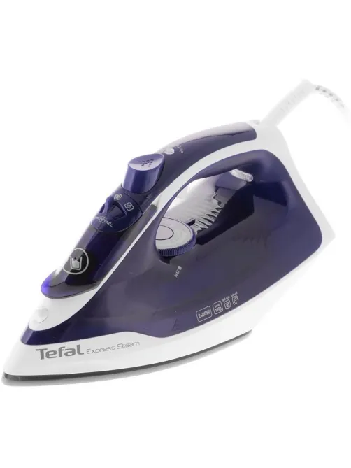 Утюг Tefal FV2837E0, 2400ВТ, белый/синий