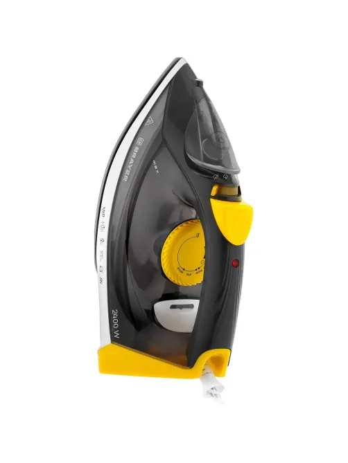 Утюг Brayer BR4003GY 2400Вт,керам,пар 140 г/мин,антикапля,разбрызг,330 мл