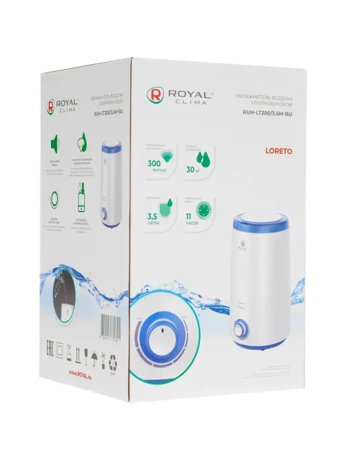 Увлажнитель воздуха ROYAL CLIMA RUH-LT300/3.5M-BU