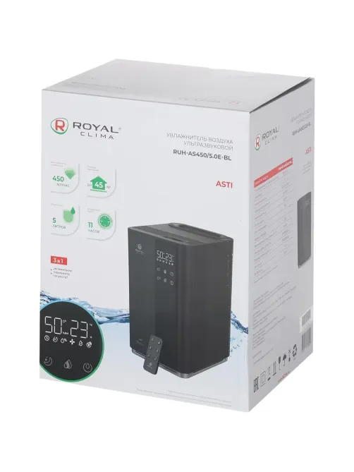 Увлажнитель воздуха ROYAL CLIMA  RUH-AS450/5.0E-BL