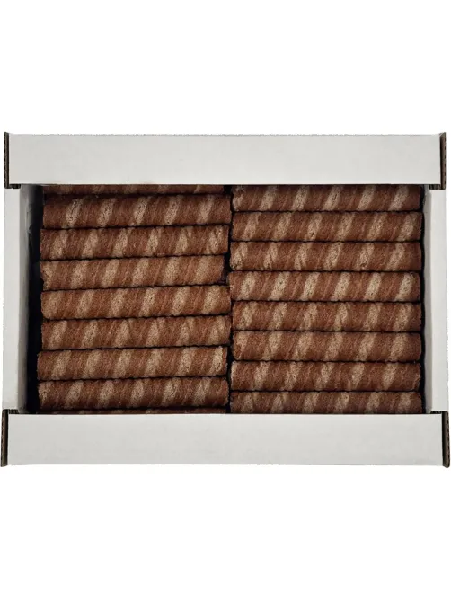 Вафельные трубочки Семейка ОЗБИ c шоколадным вкусом, 500г