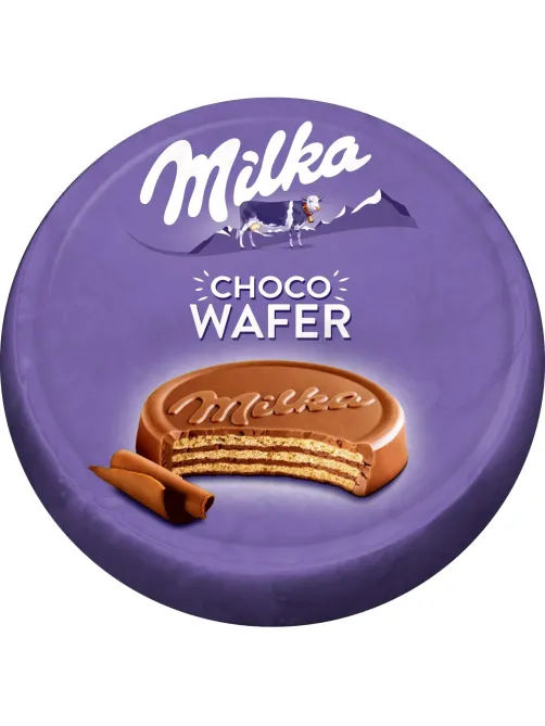 Вафли Milka с начинкой с какао покрытые молоч шоколадом, 30штx30г
