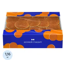 Вафли Деловой Стандарт Голландские со сгущенным молоком, 1,16 кг/уп