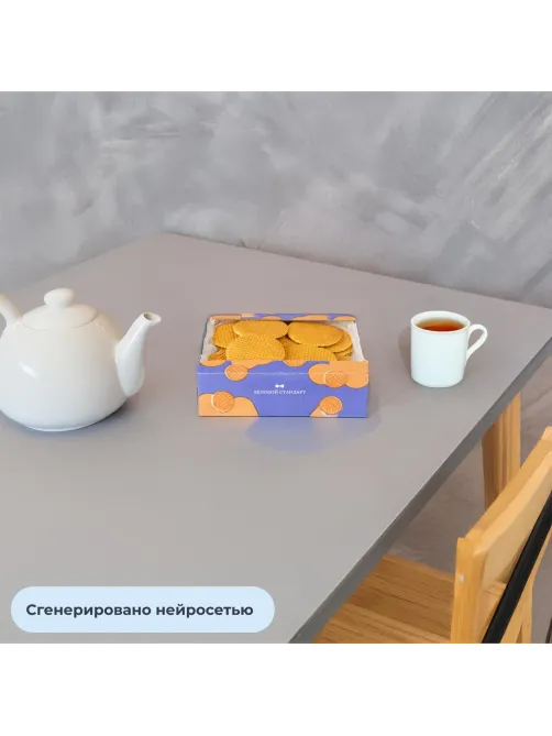 Вафли Деловой Стандарт Голландские сливочные, 1,16 кг/уп