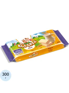 Вафли Коровка вкус топленое молоко, 300г